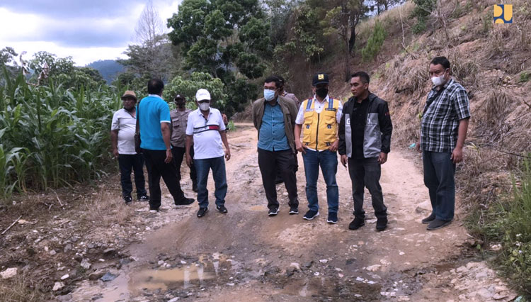 Kementerian PUPR RI Siapkan Rencana Penanganan Jalan Rusak di Karo