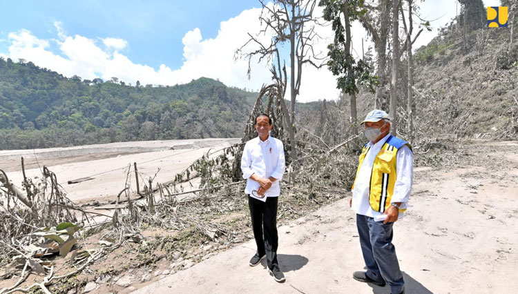Erupsi Gunung Semeru, Kementerian PUPR RI Siap Tindaklanjuti Instruksi Presiden RI Jokowi