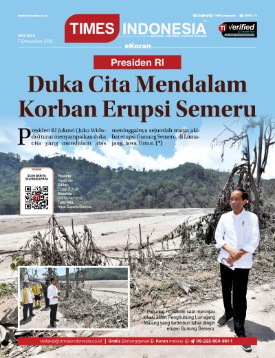 Edisi Selasa, 7 Desember 2021: E-Koran, Bacaan Positif Masyarakat 5.0