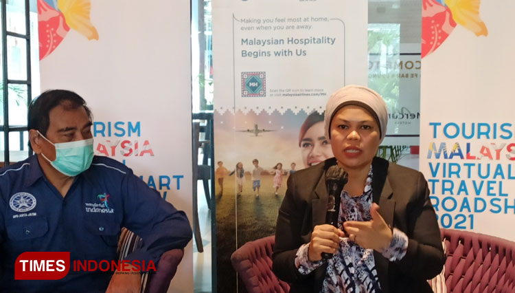 Deputy Director Tourism Malaysia Jakarta Haryanty Abu Bakar