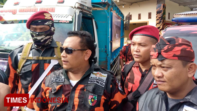 Pemuda Pancasila Turun Gunung Bantu Korban Erupsi Semeru