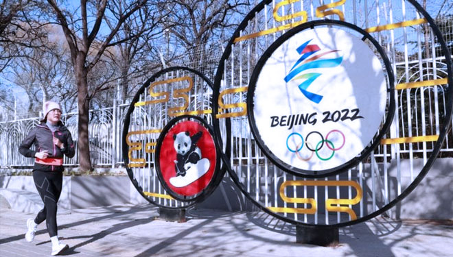 AS mengumumkan boikot diplomatik dari Olimpiade Musim Dingin pada hari Senin.(FOTO: BBC/Getty Image)