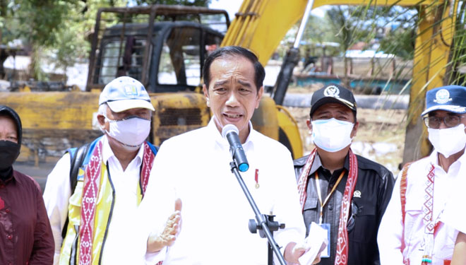 Tinjau Infrastruktur Tanggap Darurat Banjir Sintang, Begini Instruksi Presiden RI Jokowi