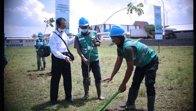 Djarum Trees for Life Hijaukan Tol Trans Sumatera
