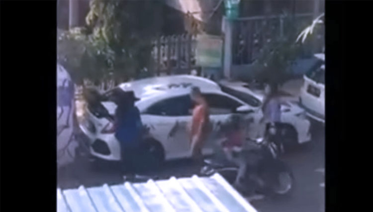 Viral Vandalisme Honda Civic di Lamongan Ternyata Milik Pengusaha 