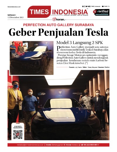 Edisi Minggu, 12 Desember 2021: E-Koran, Bacaan Positif Masyarakat 5.0