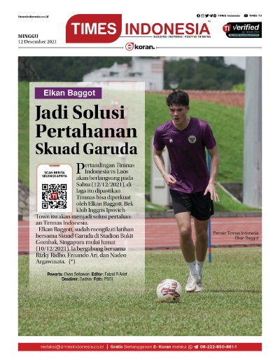 Edisi Minggu, 12 Desember 2021: E-Koran, Bacaan Positif Masyarakat 5.0