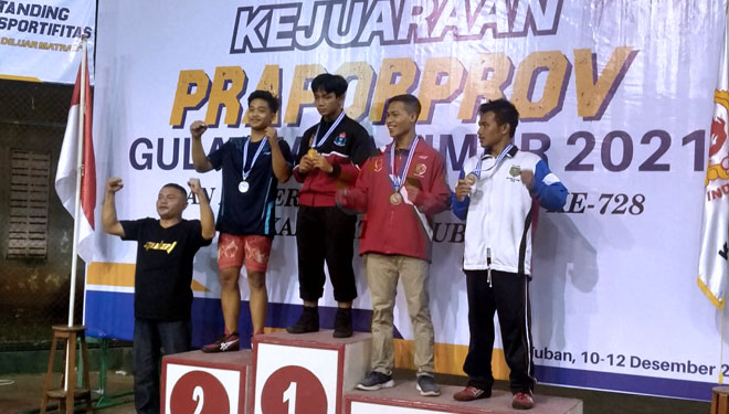 Atlet Gulat Kota Batu c