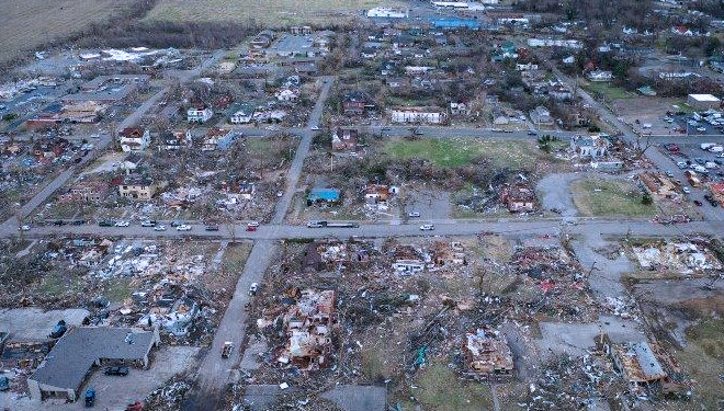 Tornado Kentucky Jadi yang Terpanjang di Dunia, Ini Penjelasannya