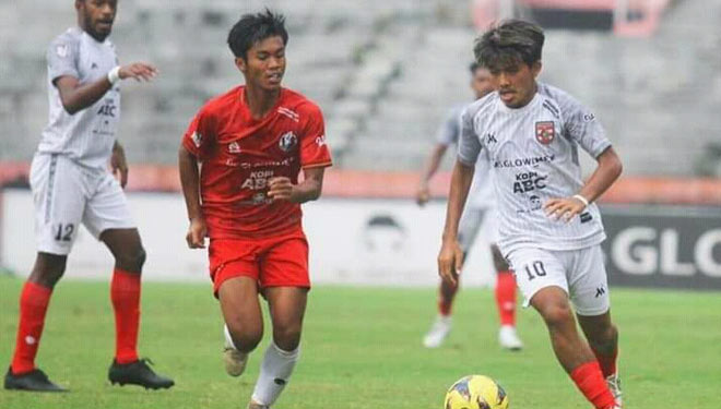 Alvin Ardiansyah saat membela Persewangi Banyuwangi (Foto: Dokumentasi TIMES Indonesia)