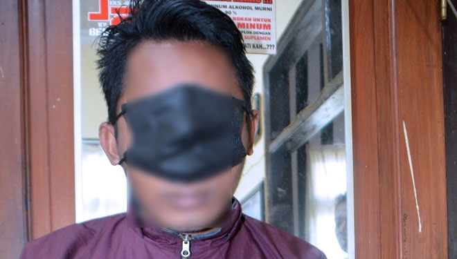 Curi Belasan Helm, Pemuda Asal Kapongan Diamankan Polres Situbondo