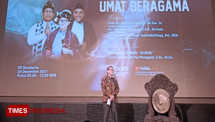 Kemenag RI Launching Indeks Kerukunan Umat Beragama 2021, Ini 4 Gagasan ...