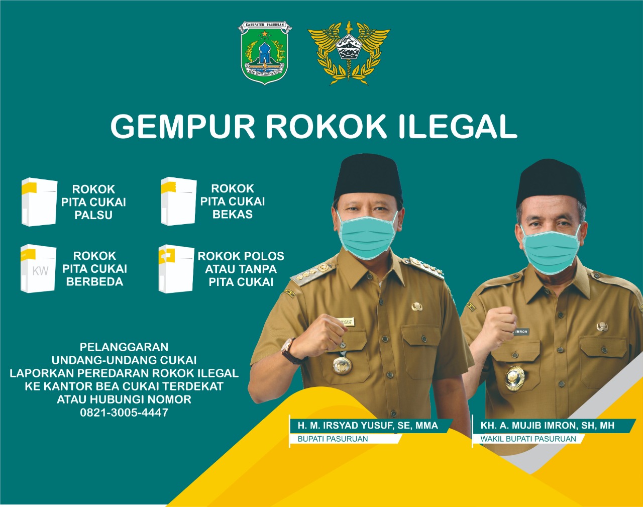 sosialisasi gempur rokok ilegal a