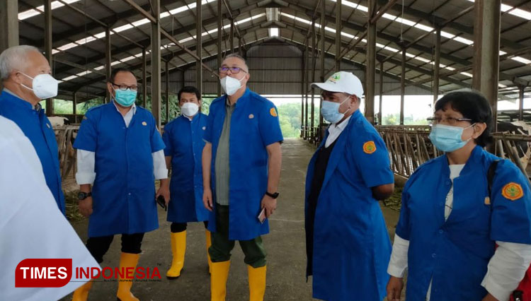 BBPP Batu studi banding ke BBPTUHPT Baturaden.  (FOTO: AJP TIMES Indonesia)