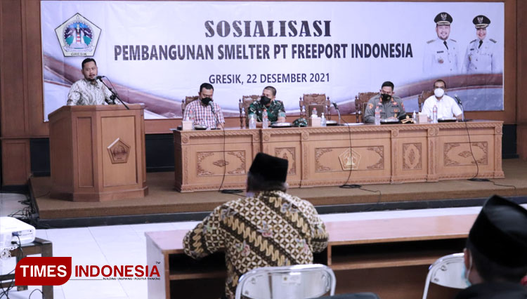 Pembangunan Smelter Freeport Di Gresik Diharapkan Serap Tenaga Kerja