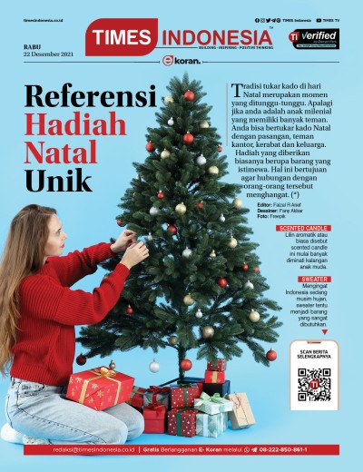 Edisi Rabu, 22 Desember 2021: E-Koran, Bacaan Positif Masyarakat 5.0