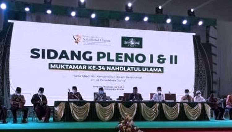 Sidang pleno LPJ PBNU di UIN Lampung