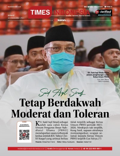Edisi Jumat, 24 Desember 2021: E-Koran, Bacaan Positif Masyarakat 5.0
