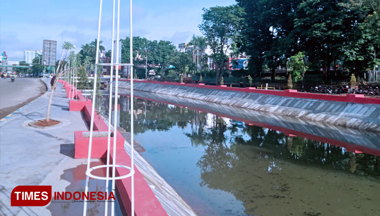 Wisata Baru Palembang, Revitalisasi Sungai Sekanak Hampir Rampung
