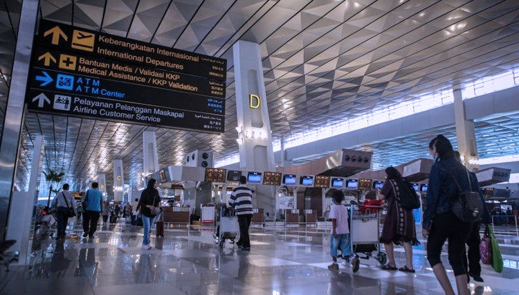 Penumpang di Bandara Soekarno Hatta Naik 60 Persen Selama Nataru