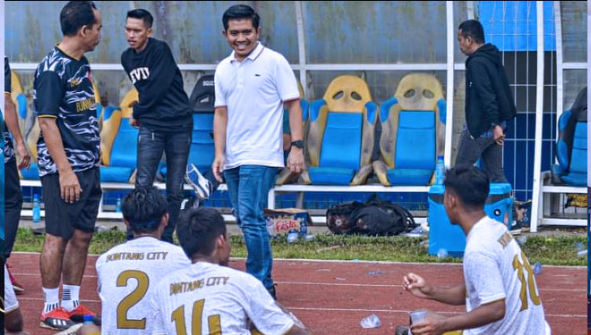 Andi Faizal Sofyan Hasdam President Club Bontang City siap maju kembali sebagai Ketua Askot PSSI Bontang jika diberi amanah (Foto: Dok Andi Faizal Sofyan Hasdam)B: