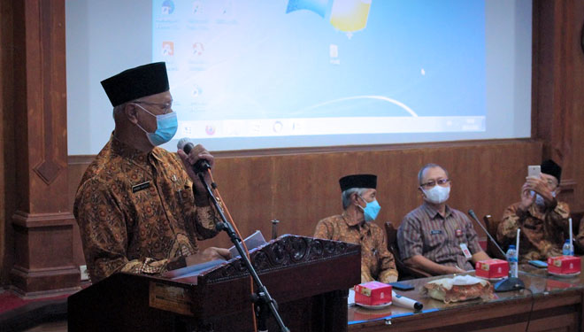 Musyawarah Kabupaten (Muskab) PWRI Kabupaten Purbalingga. (FOTO : Humas Pemkab Purbalingga For TIMES Indonesia)