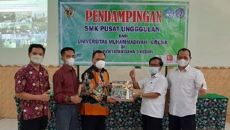 Program pendampingan SMK Pusat Keunggulan di SMK Pawiyatan Daha 3 Kediri. (FOTO: AJP TIMES Indonesia)