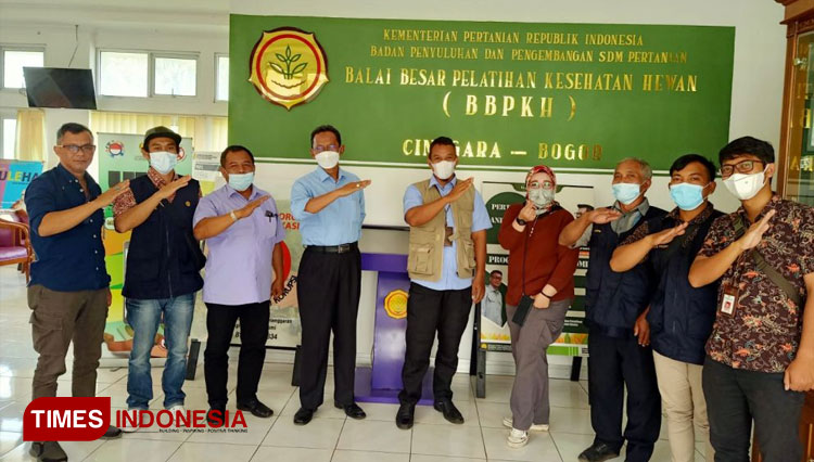 Kegiatan studi banding BBPKH Cinagara. (FOTO: AJP TIMES Indonesia)