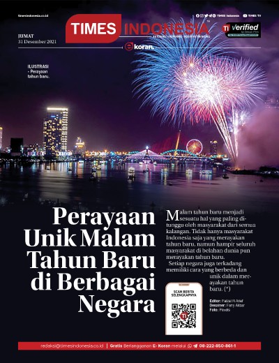 Edisi Jumat, 31 Desember 2021: E-Koran, Bacaan Positif Masyarakat 5.0