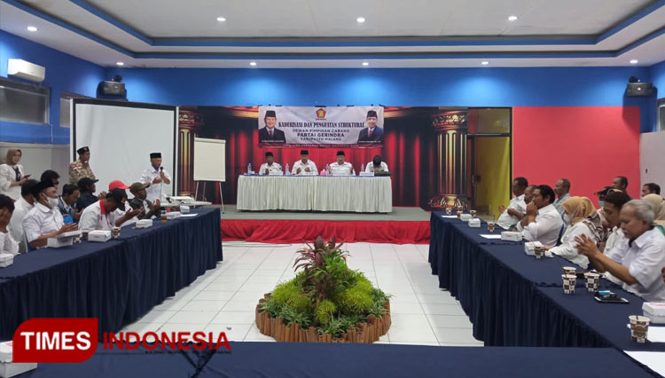 DPC Gerindra Kabupaten Malang Deklarasi Prabowo Maju Capres