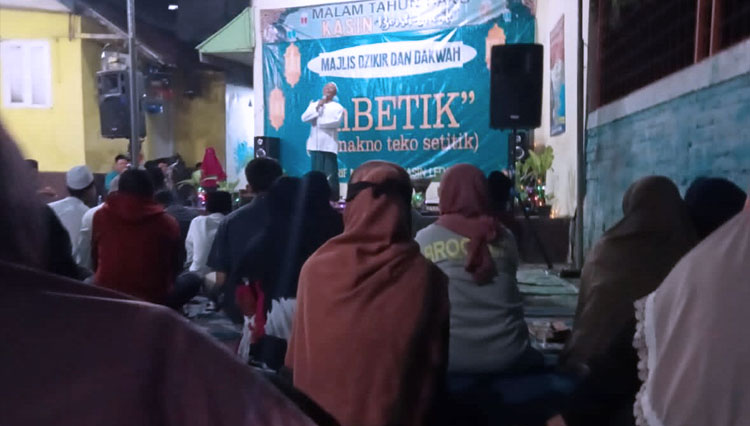 Suasana malam pergantian tahun yang diselenggarakan Majelis Mbetik Kota Malang. (Foto: Dok. Majelis Mbetik for TIMES Indonesia)