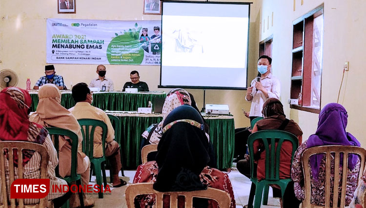 Pegadaian Probolinggo Ajak Masyarakat Memilah Sampah Menabung Emas