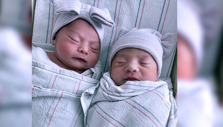 Aylin Yolanda Trujillo dan Alfredo Antonio Trujillo saat berada di Natividad Medical Centre, California. (FOTO: Twitter Natividad)
