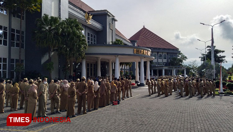 Balai Kota Among Tani ditempat ini petani menaruh harapan lebih berdaya di masa depan. (Foto: Muhammad Dhani Rahman/TIMES Indonesia)