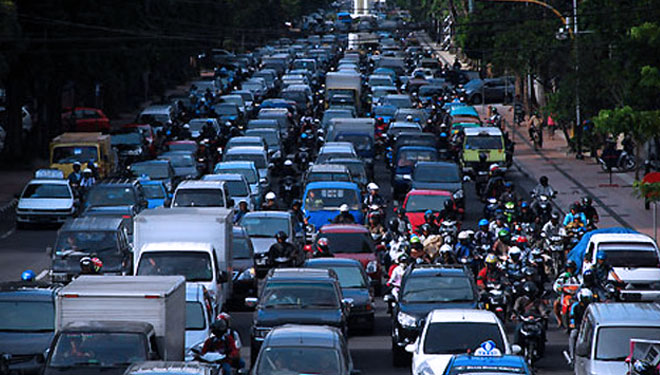 Ilustrasi. Surabaya kota termacet di Indonesia berdasarkan penelitian Inrix. (Foto: suarasurabaya.net)