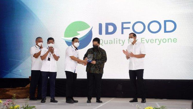 Pemerintah Meluncurkan BUMN Pangan Bermerek ID FOOD