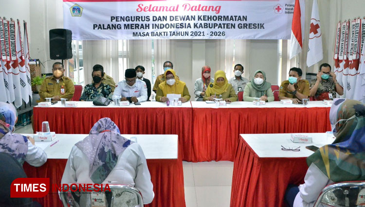 PMI Gresik Diminta Lebih Responsif dan Lahirkan Relawan Kemanusiaan Tangguh