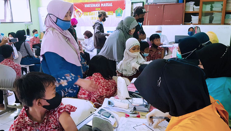 Gandeng Dinkes dan Dindik, BIN Kembali Gelar Vaksinasi Anak Usia 6-11 Tahun di Malang