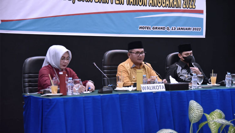 Pemkot Gorontalo Komitmen Laksanakan Percepatan Program Infrastruktur TA 2022