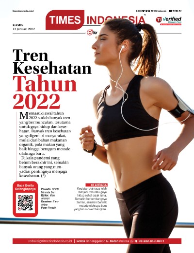 Edisi Kamis, 13 Januari 2022: E-Koran, Bacaan Positif Masyarakat 5.0