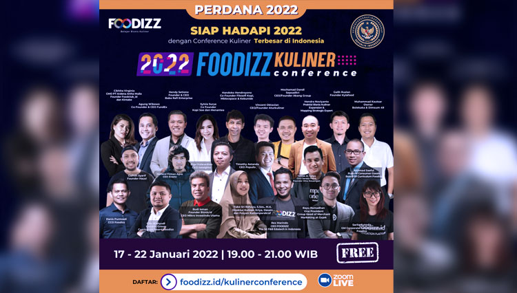Foodizz Kuliner Conference 2022, UMKM Kuliner Siap Scale. (FOTO Foodizz for TIMES Indonesia)