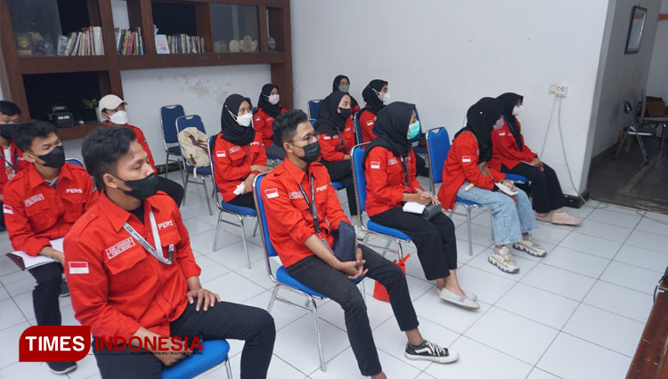 LPM Obsesi UIN Purwokerto Sinau Jurnalistik Bersama TIMES Indonesia