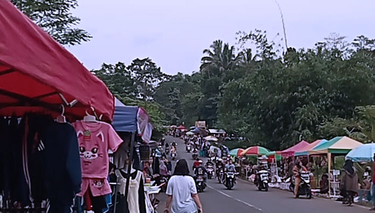 Situasi kawasan jalan Ciawi - Singaparna atau Cisinga di Kecamatan Sukahening Kabupaten Tasikmalaya Jawa Barat. (FOTO: Anton/TIMES Indonesia)