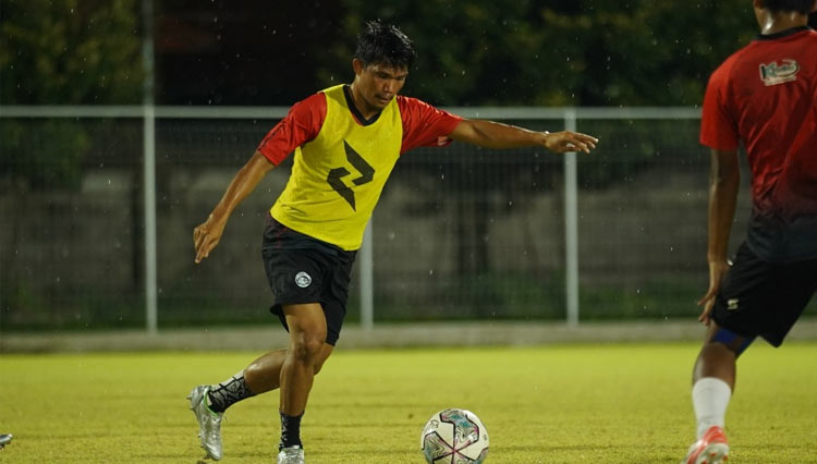 Pemain Arema FC Sandi Sute (Sumber foto: Media Officer Arema FC) 