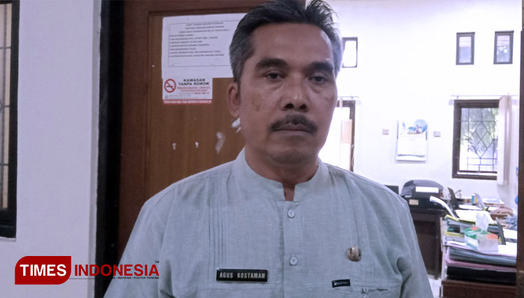Ir Agus Kostaman, Plt Kadistan Kota Banjar akan mengusulkan ke Wali kota terkait jabatan fungsional (FOTO: Susi/TIMES Indonesia)