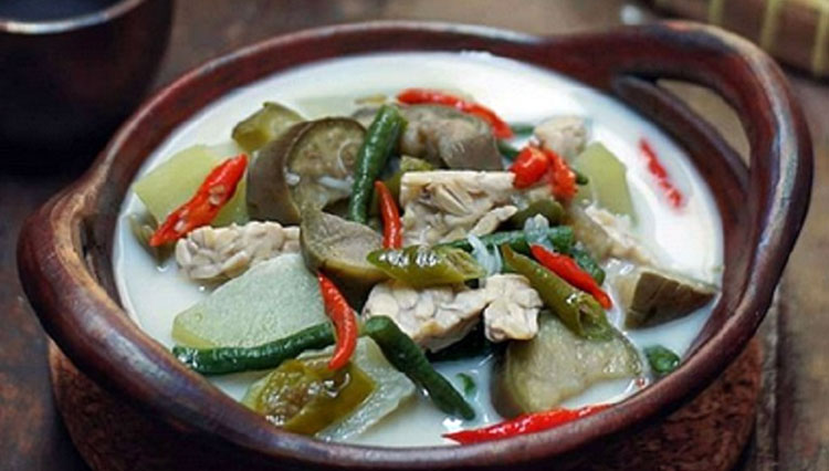 Ilustrasi sayur lodeh resep Bung Karno. (Foto: Inst Guniezzt)