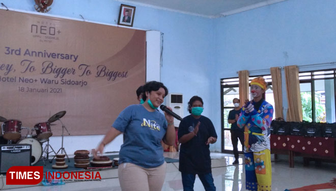 3 Tahun Hotel Neo+ Waru, Rayakan Kebahagiaan Bersama Anak-anak Liponsos Kalijudan