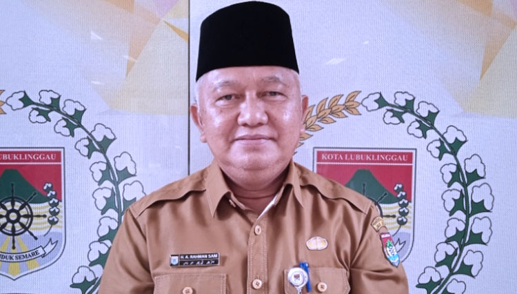 Sekretaris Daerah Kota Lubuklinggau, H A Rahman Sani. (Foto: Ali Akbar Saukani/TIMES Indonesia)