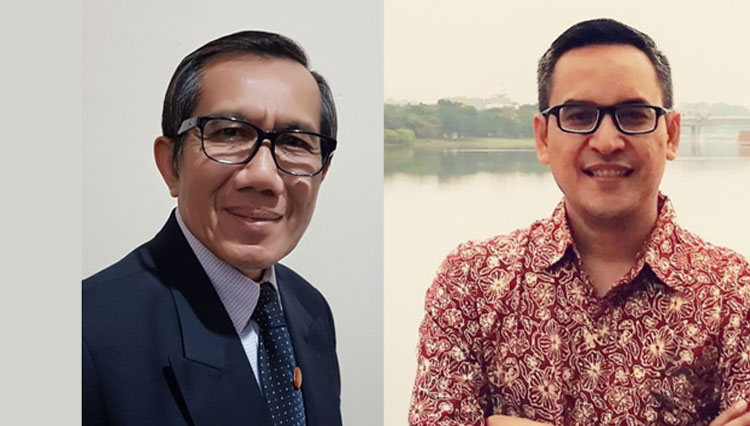 Prof. Ujang Sumarwan (kiri) dan Dr. Mukhamad Najib (kanan) mewakili IPB dalam Top 100 Ilmuwan Indonesia bidang Bisnis dan Manajemen (Foto: KBRI Canberra for TIMES Indonesia)