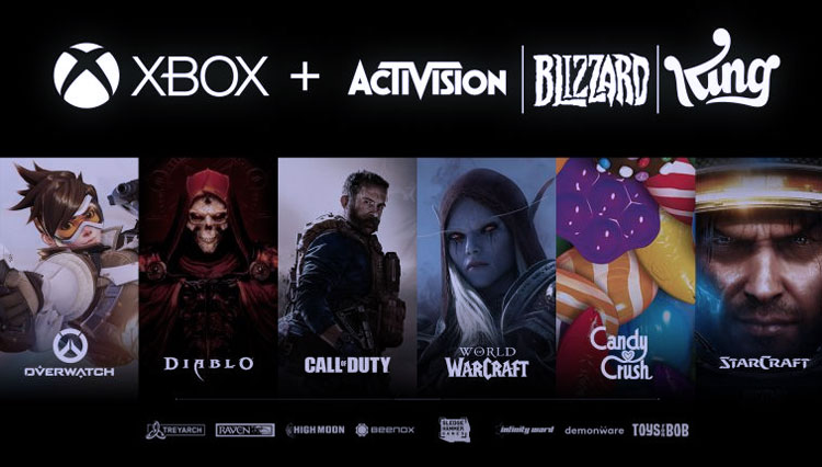 Microsoft Mengakuisisi Pengembang Game Activision Blizzard